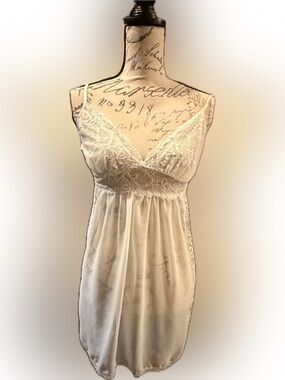 White Lace Chemise Nightdress - Women Intimates & Sleepwear